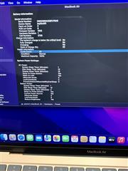 Apple MacBook Air 13in (256GB SSD, M1, 8GB) Laptop - Gold